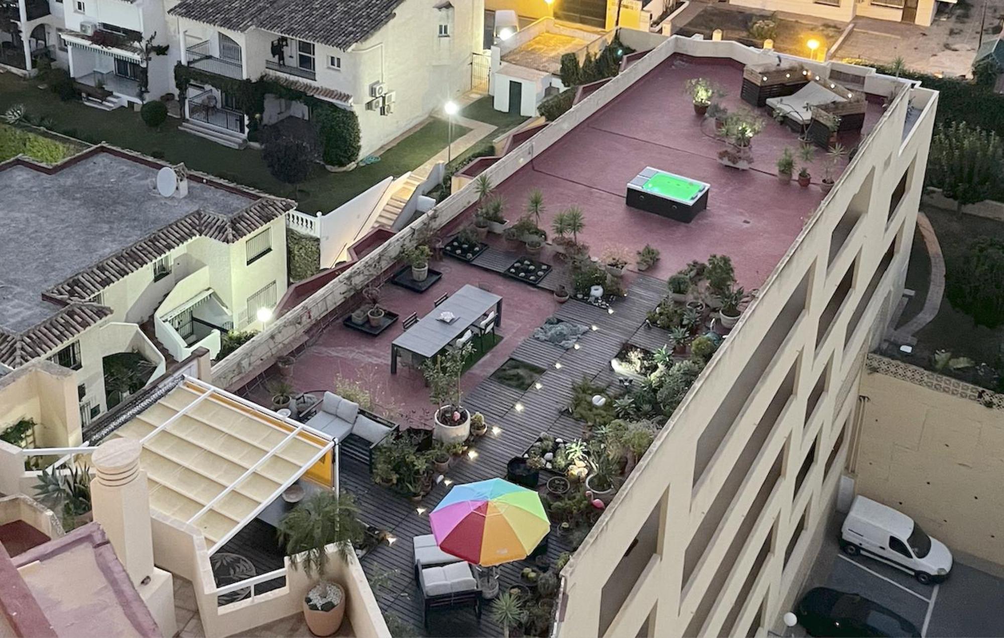 550 M2 Luxury Penthouse - Jacuzzi, Golf & Beach เบนัลมาเดนา ภายนอก รูปภาพ